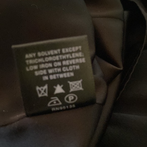 Lafayette 148 Silk Black Semi Sheer Overlay Layered crinkle Tunic Top Dress - 10 - Picture 12 of 12